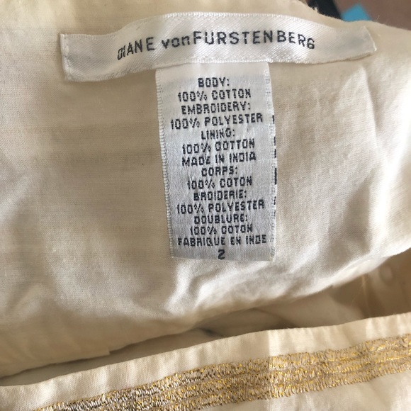 Diane von Furstenberg Dress with seamless pockets. - Picture 2 of 8